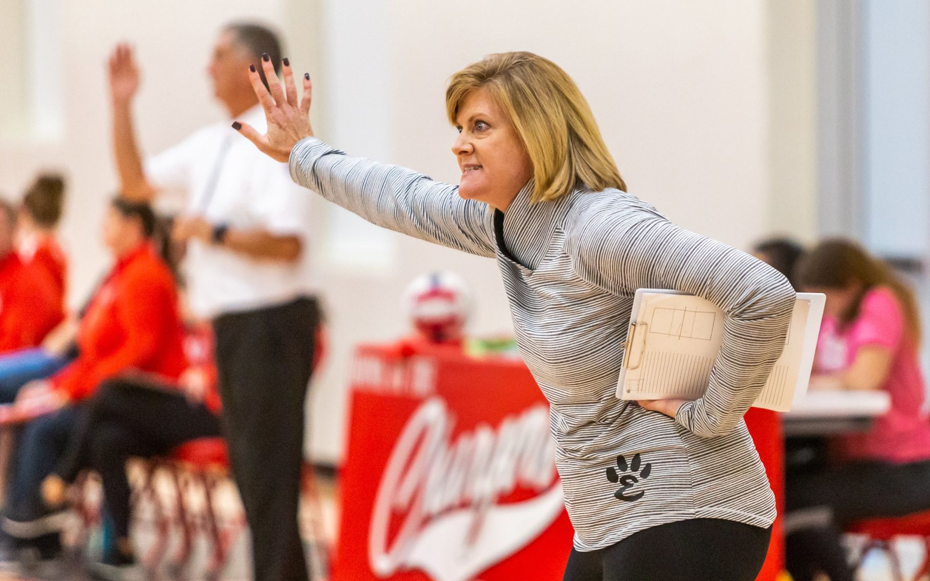 Cor Jesu vs. Edwardsville volleyball